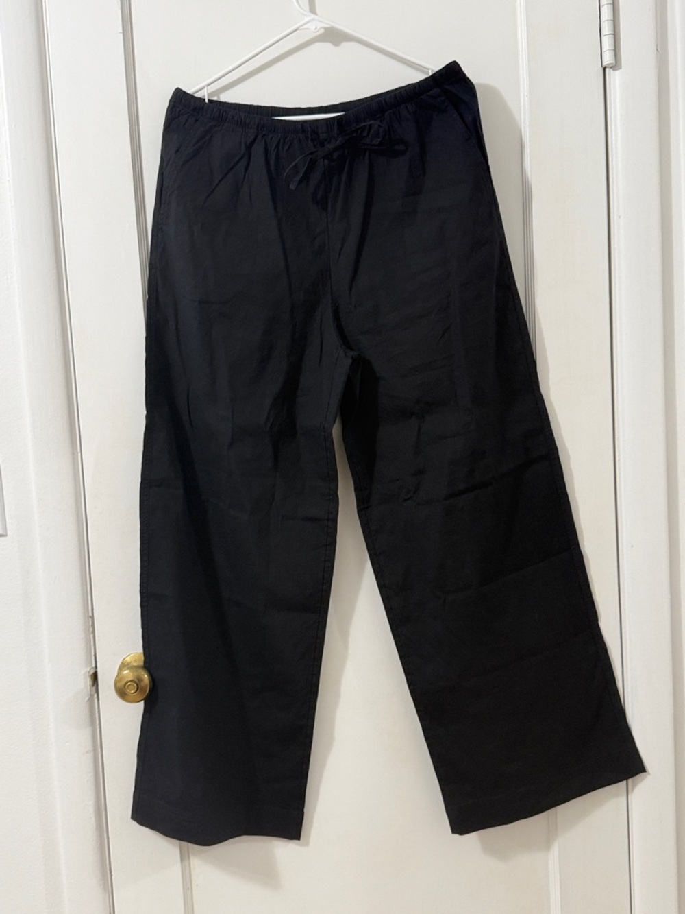 Athleta Retreat Wide Leg Pants with Drawstring Waist